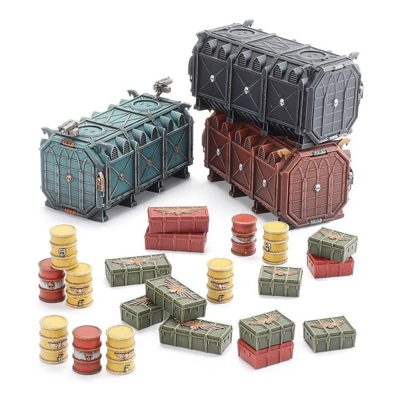 Gw Wh40k Battlezone Manufactorum Munitorum Armoured Containe
