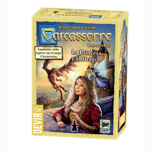 Carcassonne La Princesa Y El Dragón Expansión - En Español