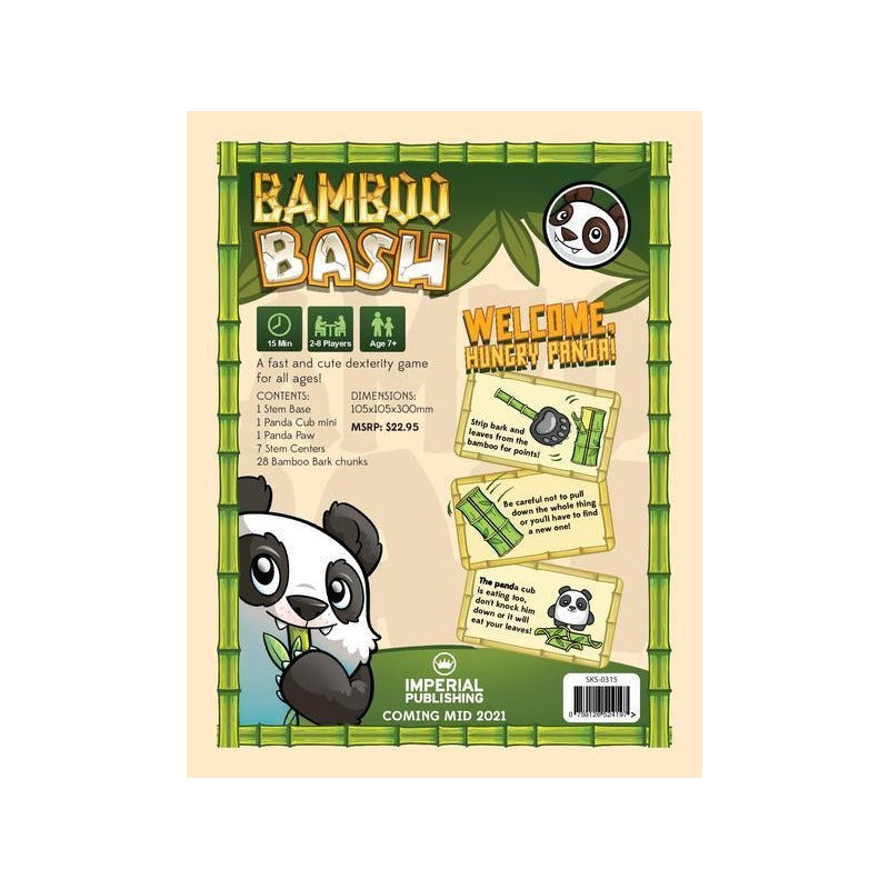 Imperial Publishing Bamboo Bash Juego De Mesa