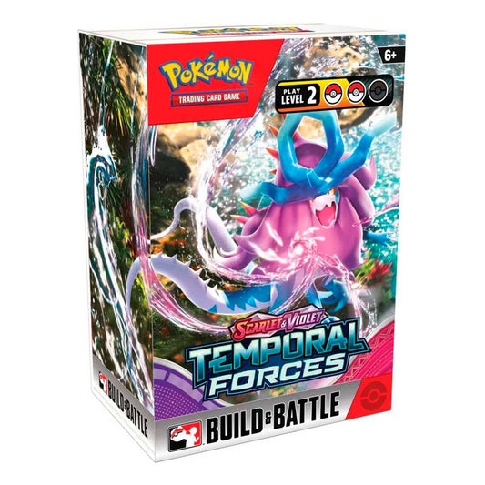 Pokemon Tcg Scarlet&violet Temporal Forces Build & Battle