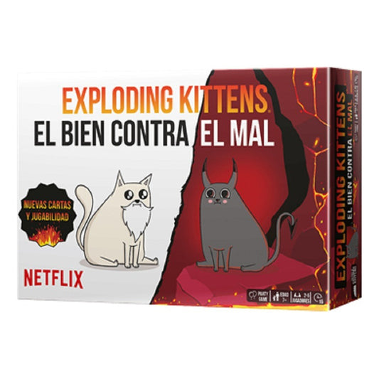 Exploding Kittens El Bien Contra El Mal Juego - Español