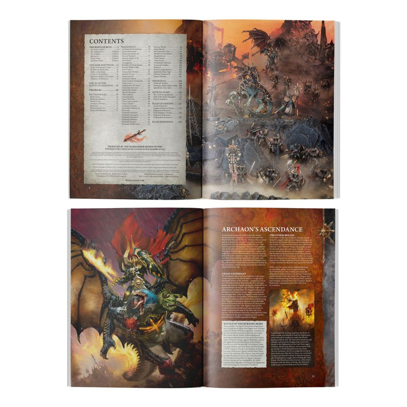 Gw Warhammer Aos Chaos Battletome Slaves To Darkness Libro