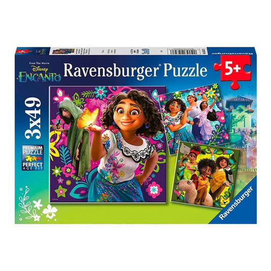 Ravensburger 3 Rompecabezas Encanto La Magia Eres Tu 49 Pz