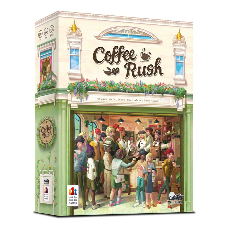 Mar Lúdico Coffee Rush Juego De Mesa - En Español