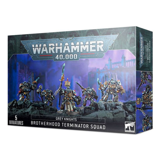 Gw Warhammer 40k Grey Knights Brotherhood Terminator Squad