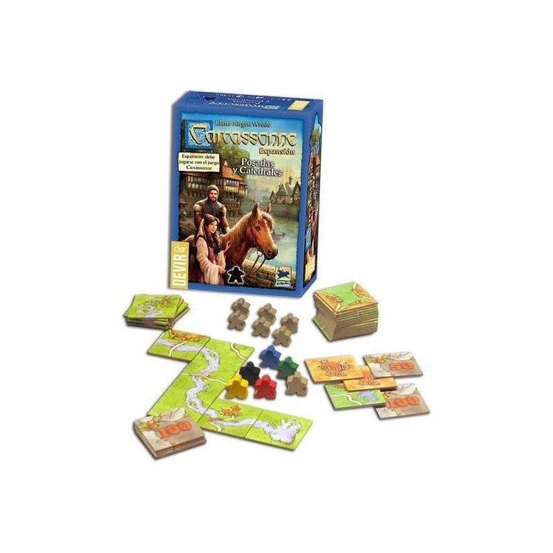 Devir Carcassonne Expansión Posadas Y Catedrales