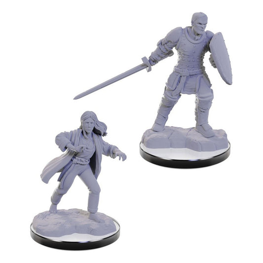 D&d Nolzurs Miniature Reborn Paladin & Reborn Warlock