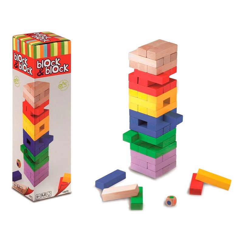 Cayro Block & Block Juego De Mesa