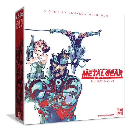 Cmon Metal Gear Solid Juego De Mesa En Inglés