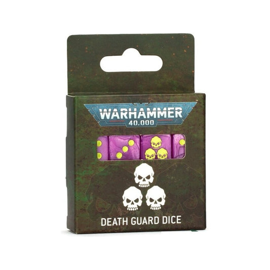 Games Workshop Warhammer40k Death Guard Dice Set Dados