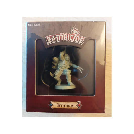 Cmon Zombicide White Death Jennikka Survivor & Plastic Pizza