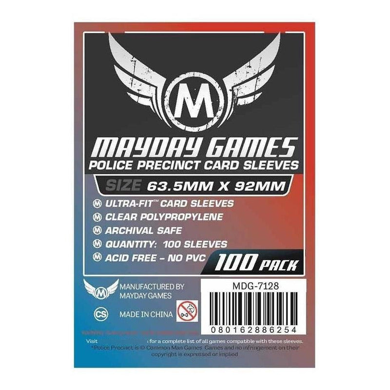 Mayday Micas 63.5x92mm Transparentes Pack 100