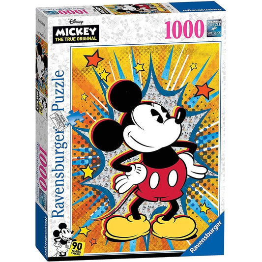 Ravensburger Rompecabezas Disney Retro Mickey 1000 Pza