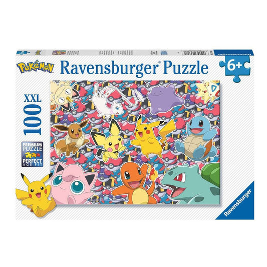 Ravensburger Rompecabezas Pokemon Listos Para Batallar 100 P
