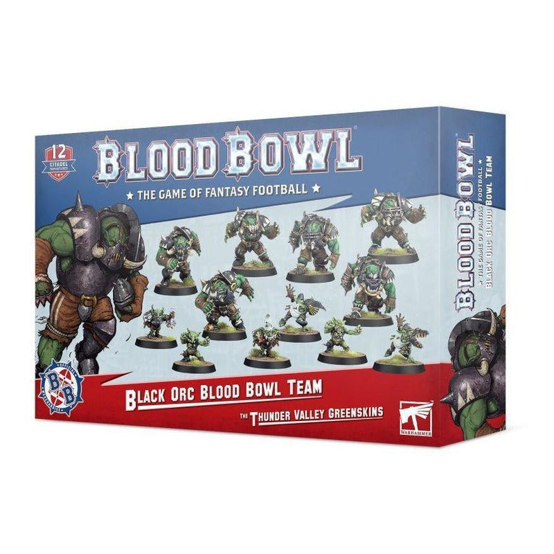 Games Workshop Blood Bowl Black Orc Team