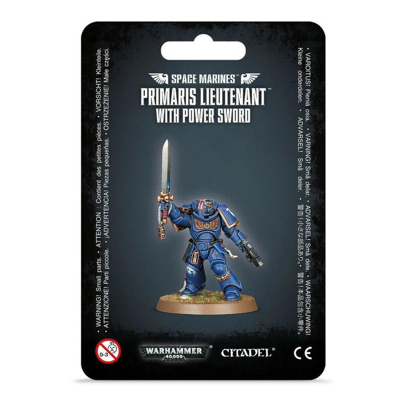Gw Warhammer 40k Space Marine Primaris Lieutenant With Power