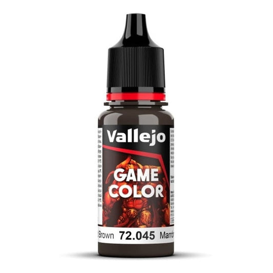 Vallejo Game Color 2023 17ml Marrón Carbonizado 72.045