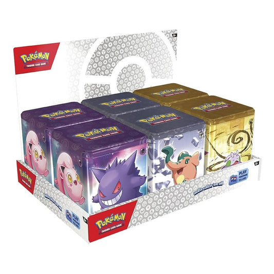 Pokemon Tcg Stacking Tin Lata Individual 2024 - En Español