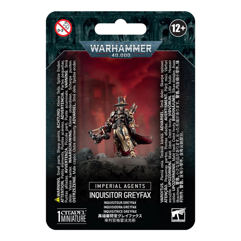 Gw Warhammer40k Imperial Agents Inquisitor Greyfax