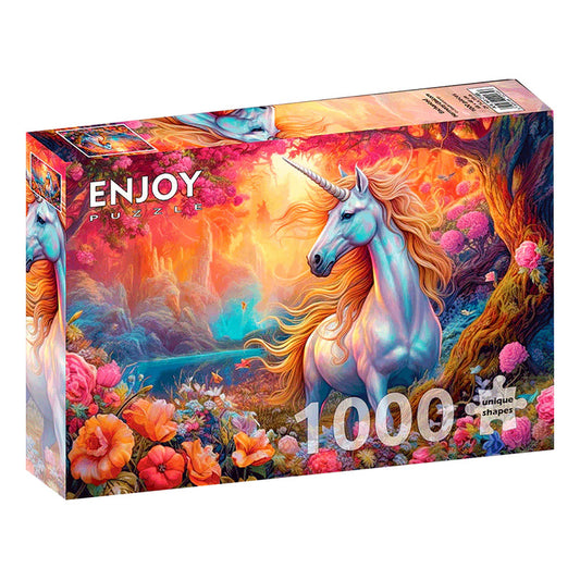 Enjoy Puzzle Rompecabezas Unicornio Encantado 1000 Pza