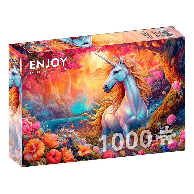 Enjoy Puzzle Rompecabezas Unicornio Encantado 1000 Pza