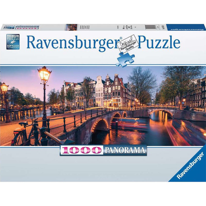 Ravensburger Rompecabezas Noche En Amsterdam 1000 Pza