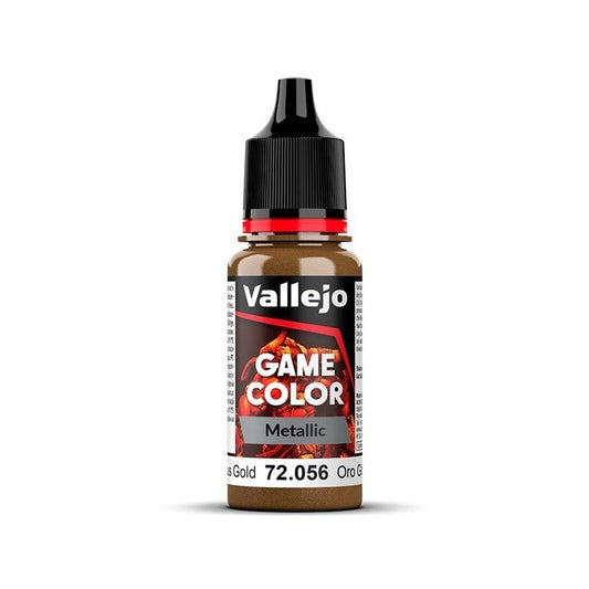 Vallejo Game Color 2023 17ml Metallic Oro Glorioso 72.056
