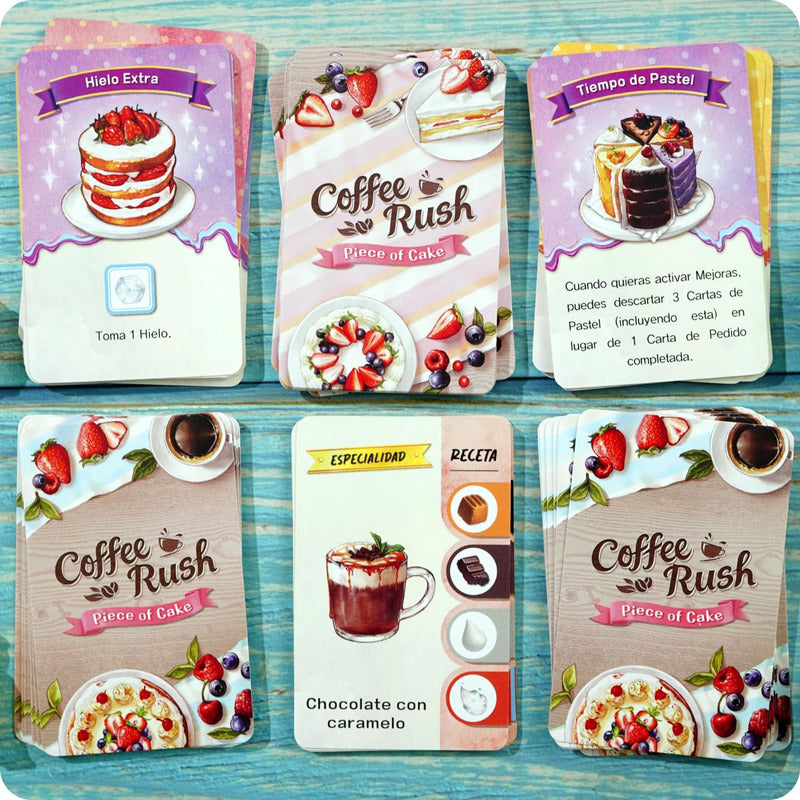 Marludico Coffe Rush Piece Of Cake Juego De Mesa - Español
