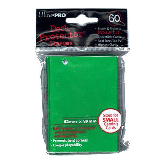 Ultra Pro Micas Small Verde Pack 60 Yu-gi-oh Y Vanguard