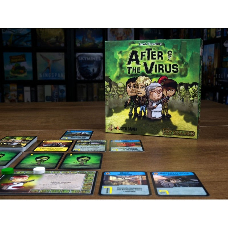 Maldito Games After The Virus Juego De Mesa - En Español