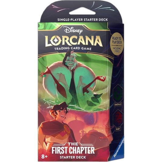 Disney Lorcana The First Charapter Starter Cruella & Aladdin