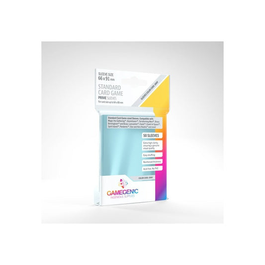 Gamegen!c Standard Prime Sleeves 66x91mm Pack 50 Micas