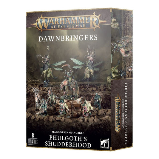 Whaos Dawnbringers Maggotkin Of Nurgle Phulgoths Shudderhood