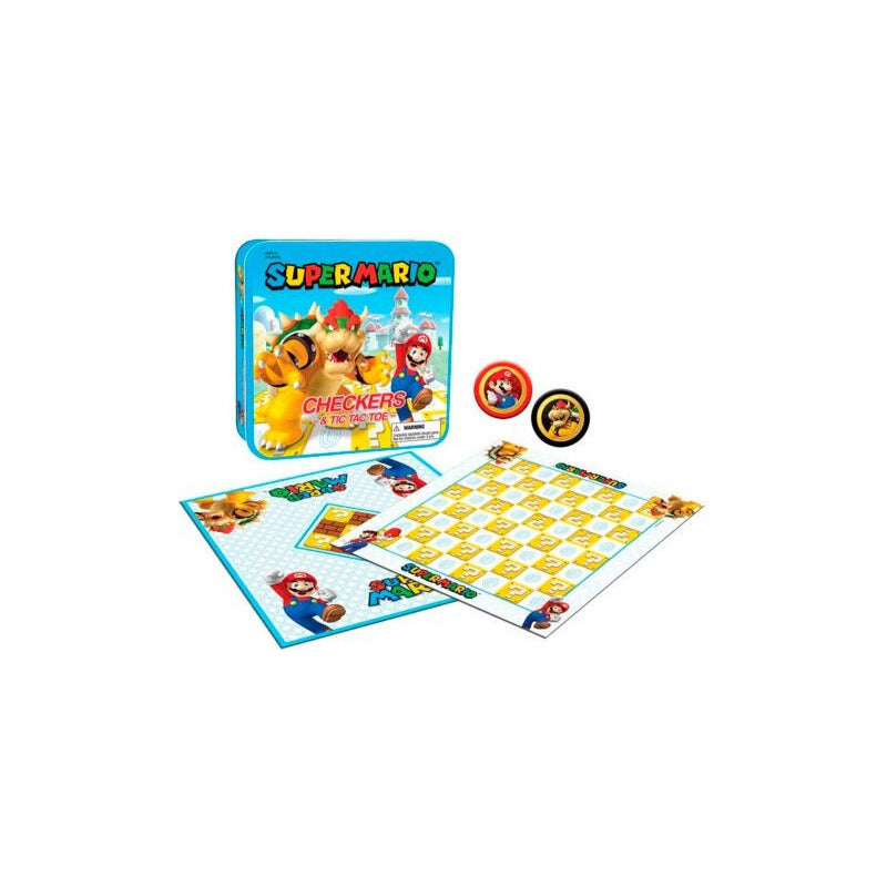 Super Mario Checkers Juego De Mesa