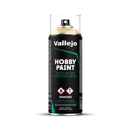 Vallejo Hobby Paint 400ml Pintura Acrílica Aerosol Blanco Hueso 28.013