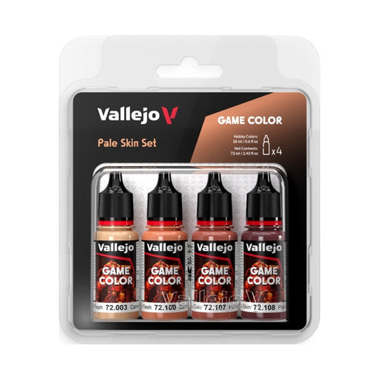 Vallejo Game Color 4 X 18 Ml Pale Skin Set 72.379