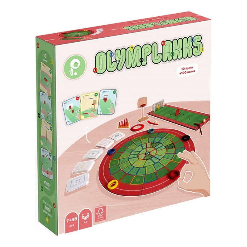 Plakks Olymplakks Juego De Mesa