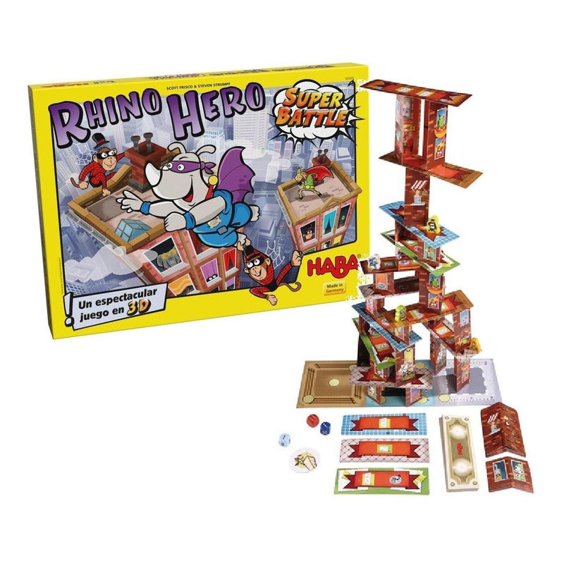 Rhino Hero Super Battle - Multi Lenguaje Juego De Mesa