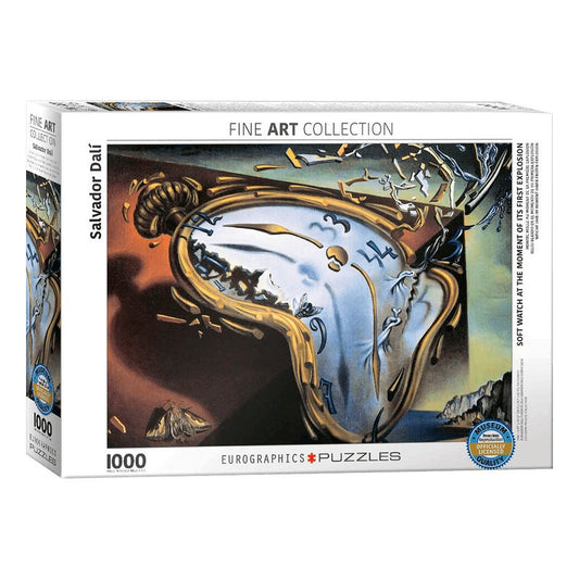 Eurographics Rompecabezas Salvador Dali Reloj Blando 1000 Pz