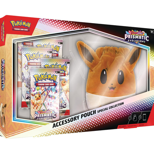 Pokemon Tcg Prismatic Evolutions Accessory Pouch Eevee