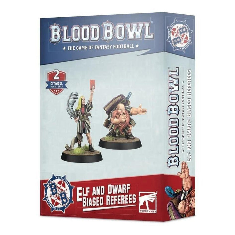 Games Workshop Blood Bowl Elf And Dwarf Biased Referees