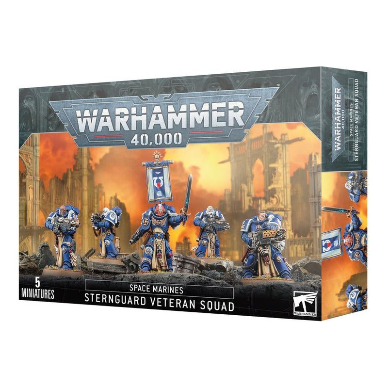 Gw Warhammer40k Space Marines Sternguard Veteran Squad