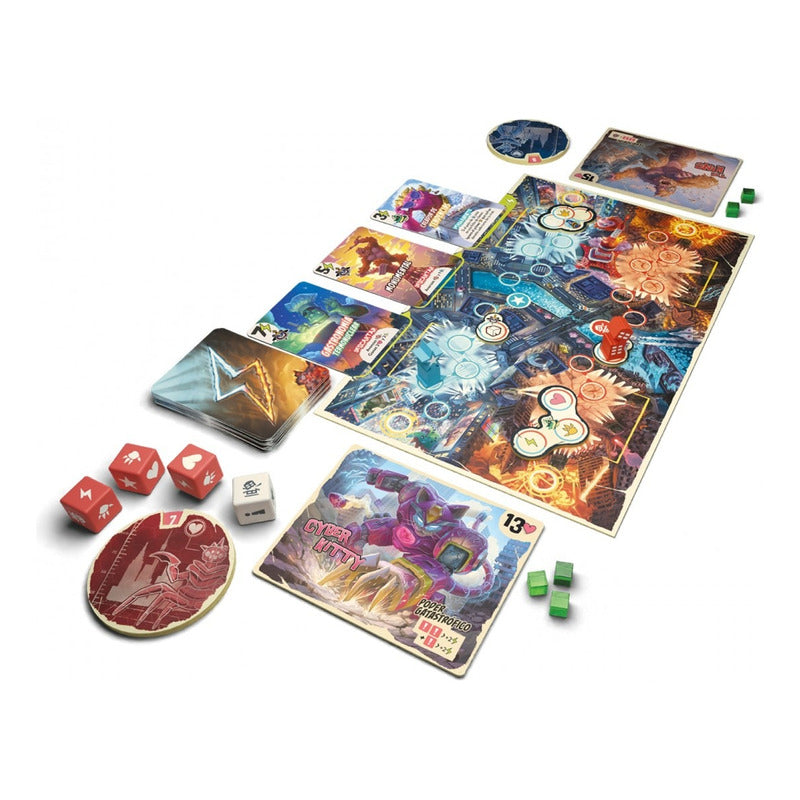 Devir King Of Tokyo Duel Juego De Mesa - En Español
