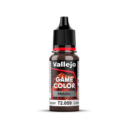 Vallejo Game Color 17ml Metallic Cobre Bruñido 72.059