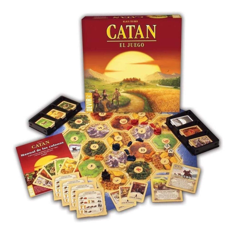 Catan Juego Base - En Español Juego De Mesa