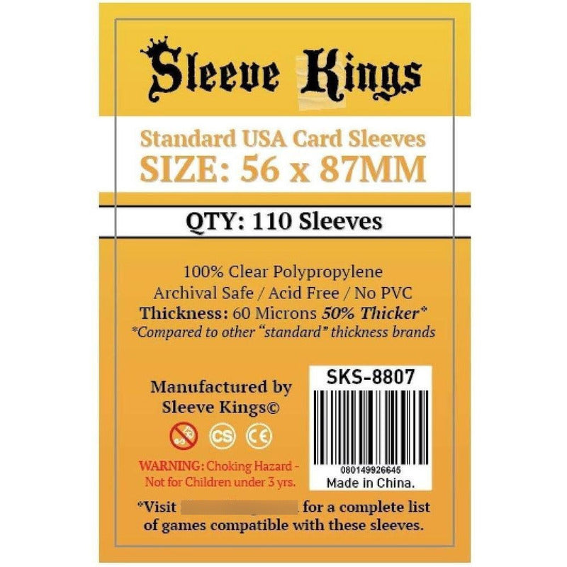 Sleeve Kings Standard Usa 56x87mm Pack 110 Micas