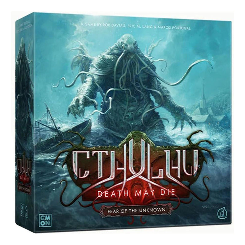 Cmon Cthulhu Death May Die Fear Of The Unknown En Inglés