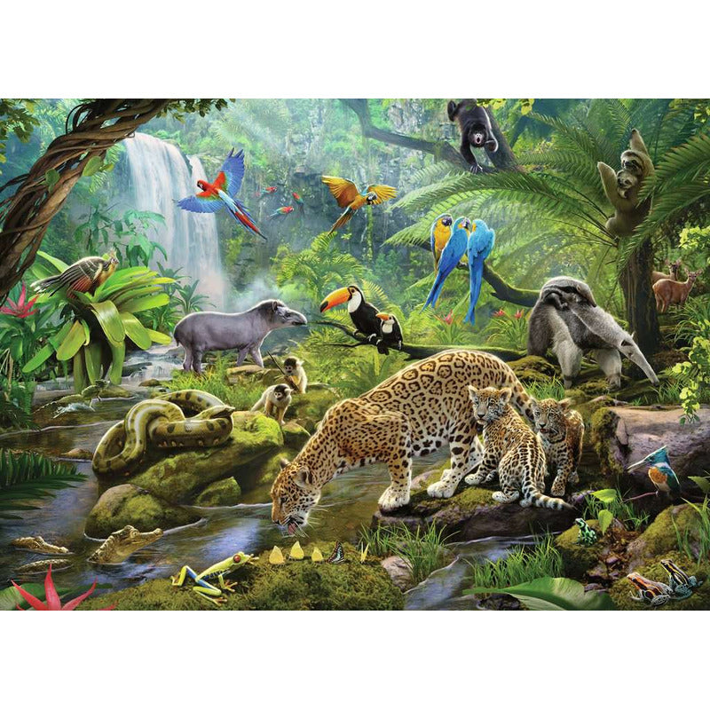 Ravensburger Rompecabezas Animales De La Selva 60 Pza