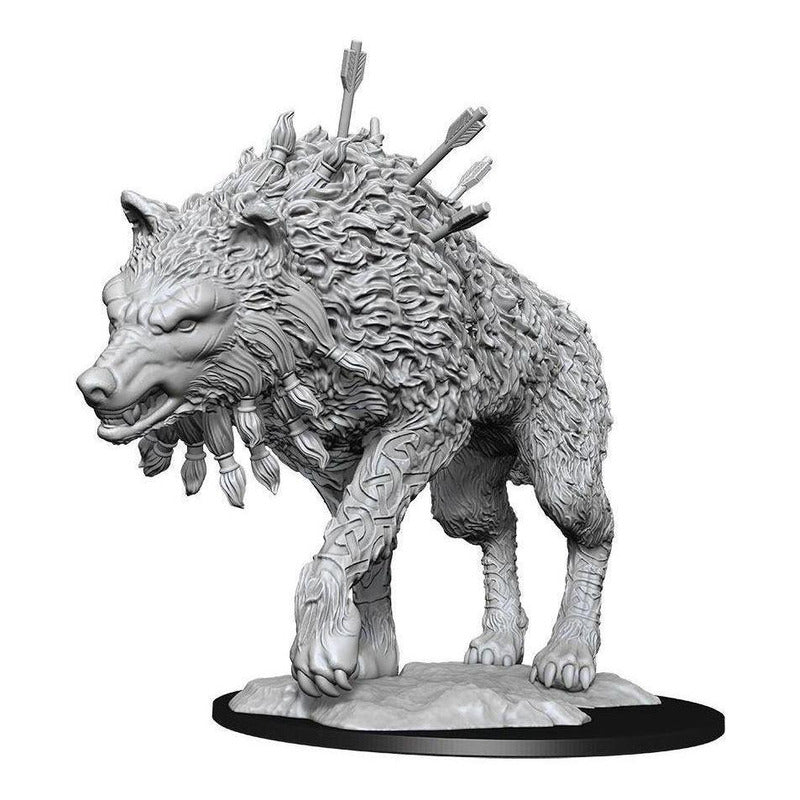 Magic The Gathering Unpainted Miniatures Cosmo Wolf