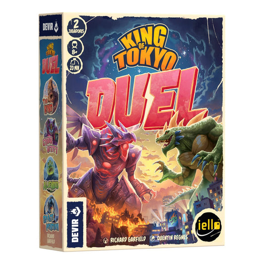 Devir King Of Tokyo Duel Juego De Mesa - En Español